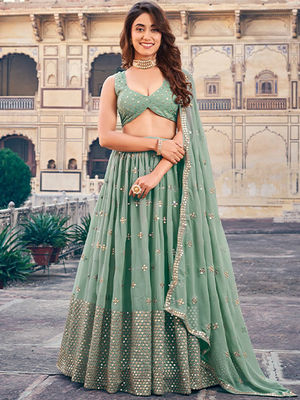 Green - Leggings - Collection of Indian Dresses, Accessories & Clothing in  Ethnic Fashion