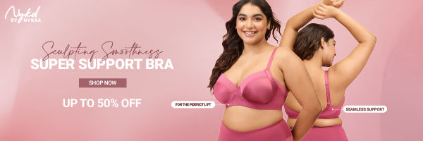 Floral Mesh Wirefree Non-padded Bra-Peach NYB230 – Nykd by Nykaa