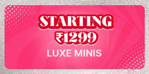 Luxe Minis starting at ₹1299