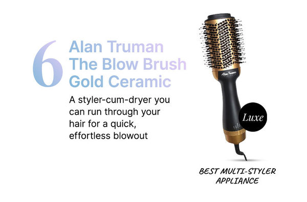 Alan Truman The Blow Brush Gold Ceramic