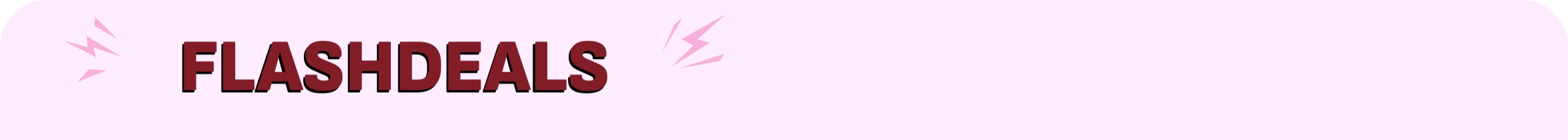 Flash Sale Header