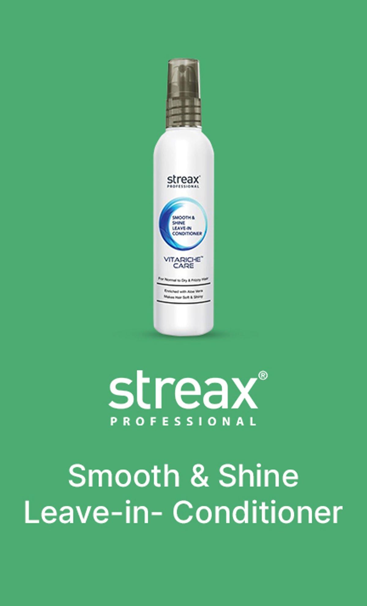 streax-professional-vitariche-care-smooth-shine-leave-in-conditioner-100ml