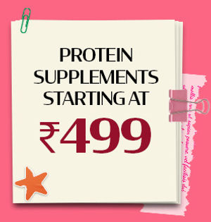 Protein Supplements Starting At ?499
