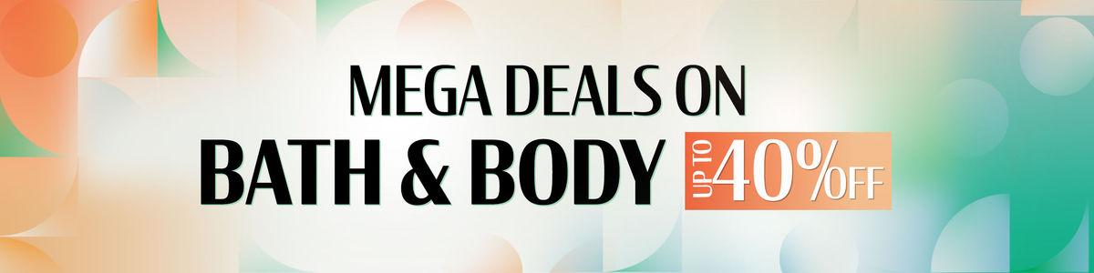 Mega Sale Bath Body main banner