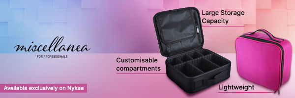 Buy Professional Travel Makeup Bag Cosmetic Cases with Adjustable  Compartment Organizer Portable Storage Bag for Cosmetics Makeup Brushes Toiletry  Travel Accessories Gift for Girls Women Online at Best Prices in India 