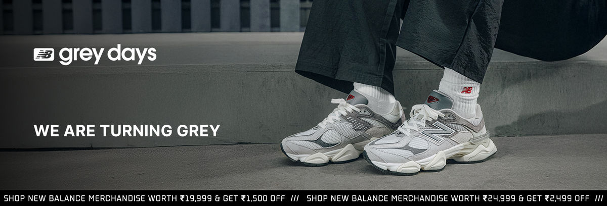 "New Balance  We are Turning Grey"