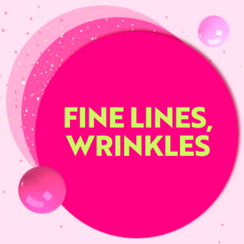 fine lines, wrinkles