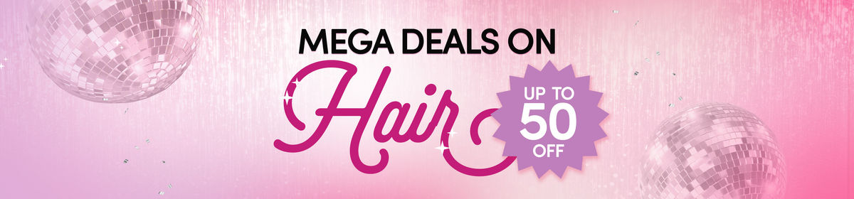 main banner mega hair sale page 2023