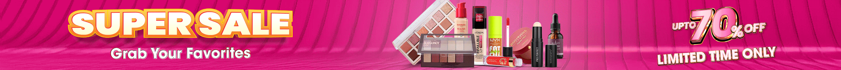 Nysaa Super Sale Banner (Upto 40% off)