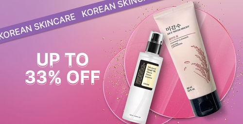Korean Skincare Up To 33% Off