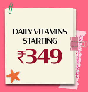 Daily Vitamins Starting At ?349