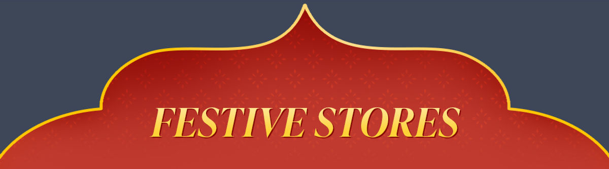 Festive store header
