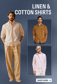 Linen & Cotton Shirts