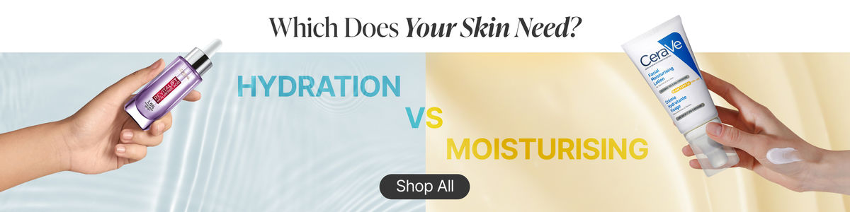 Hydration Vs Moisturising