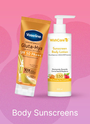 Body Sunscreens 