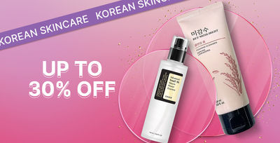 Korean Skincare Up To 30% Off