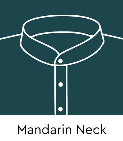 mandarin-neck