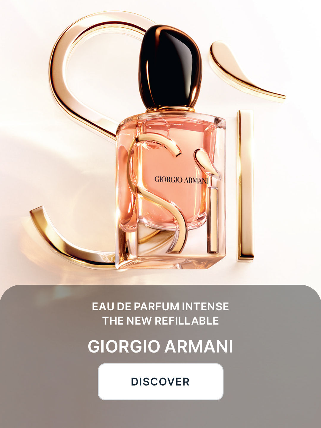 Armani products hotsell