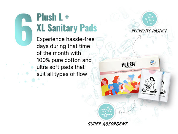 plush-100-pure-us-cotton-ultra-thin-natural-sanitary-pads-pack-of-30