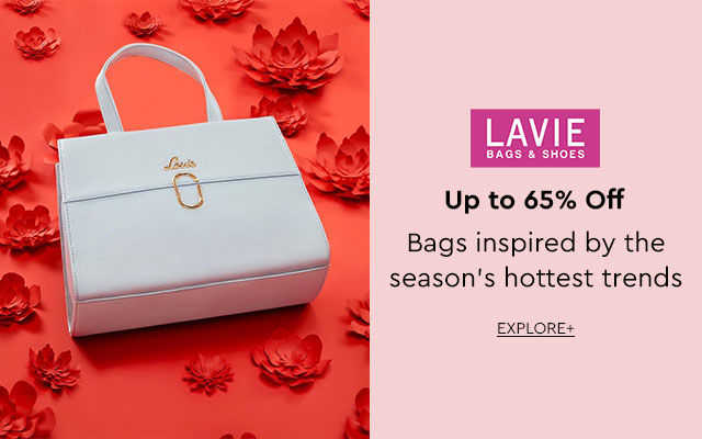 Buy Lafille Womens Solid Handheld Handbag With Detachable Sling Strap Bag  Peach Online